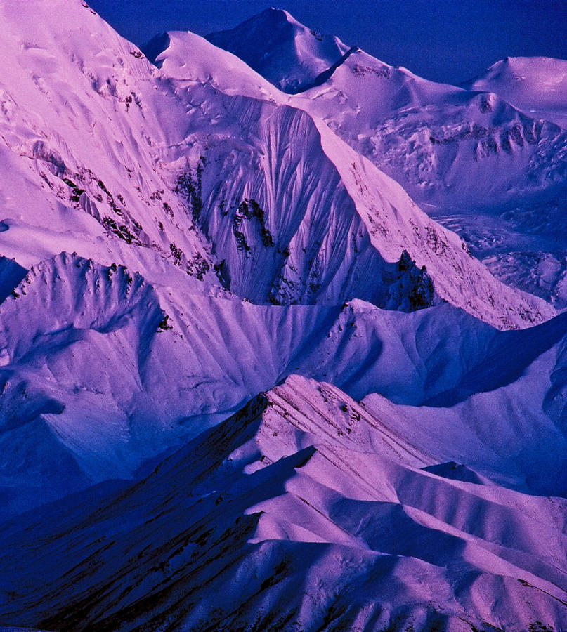 Denali National Park Photograph - Alaska Range Twilight by Tim Rayburn
