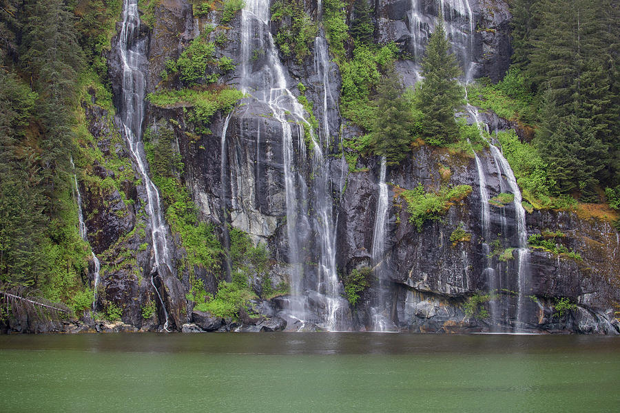 Alaska Waterfalls Photograph by Ronnie Maum
