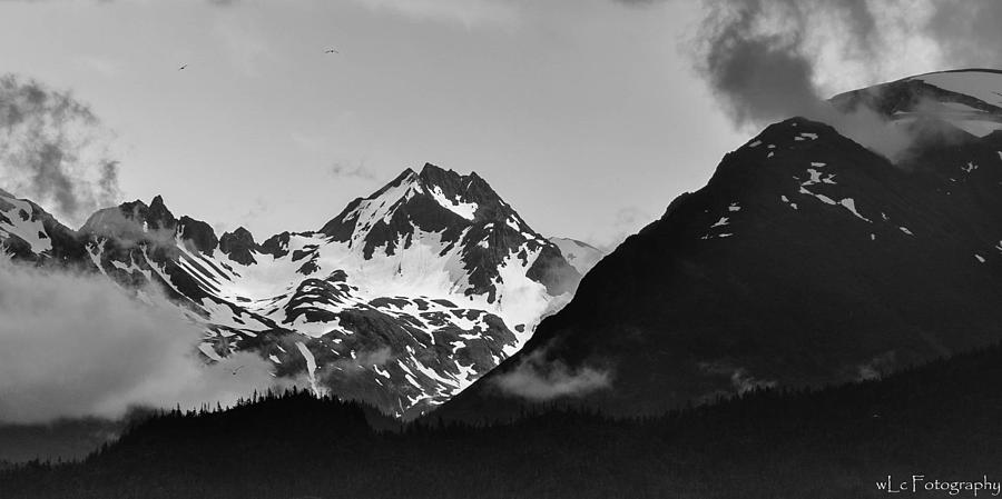 Alaskan Mountain Range Photograph by Wendy Carrington