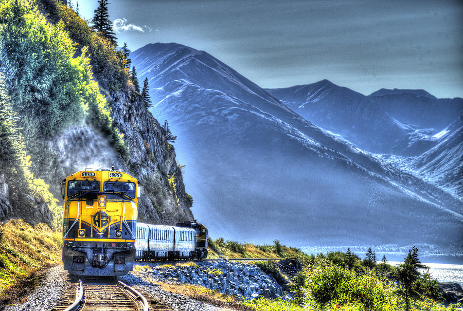 Alaskan Railroad Photograph by John Coffey - Pixels