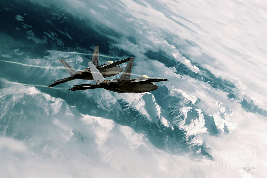 Alaskan Raptors Digital Art by Airpower Art