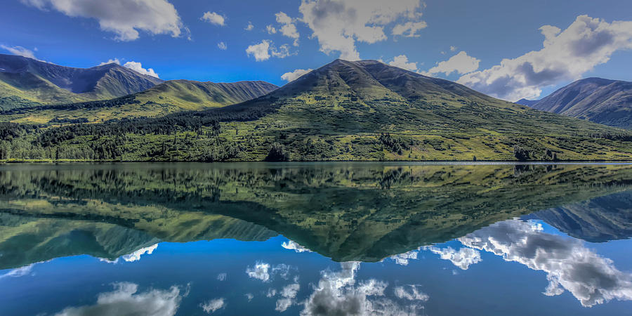 Alaskan Reflections Photograph by Don Mennig