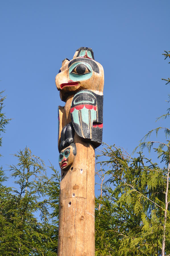 Alaskan Totem Pole 8 Photograph by John Hughes - Fine Art America