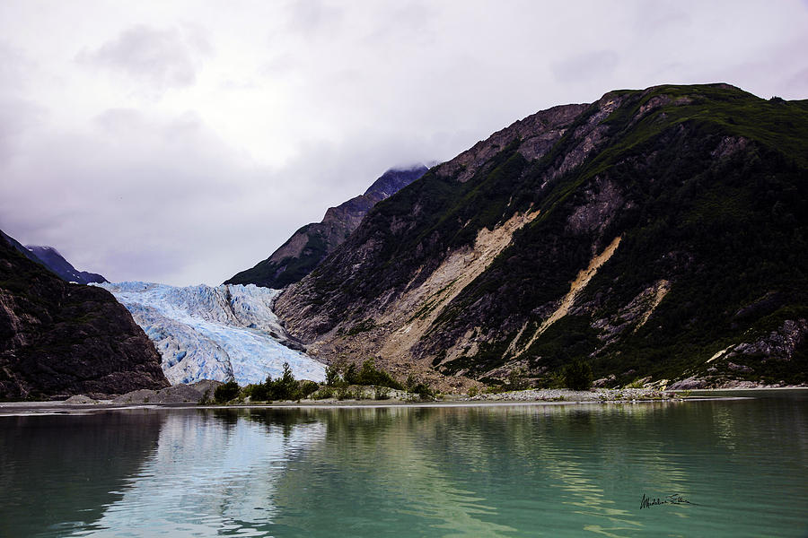 Alaskas Eroding Blue Glacier Photograph by Madeline Ellis