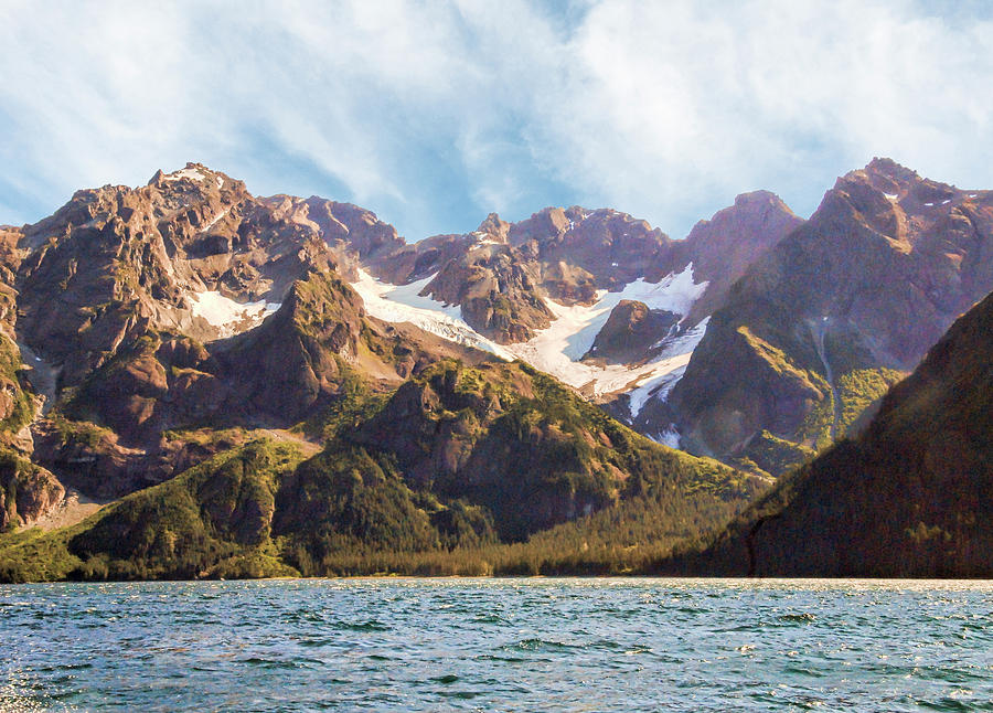 Nature Photograph - Alaskas Glacier Valleys by Phyllis Taylor