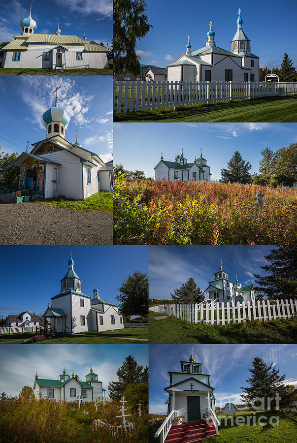 Churches Photograph - Alaskas Russian Heritage by Eva Lechner