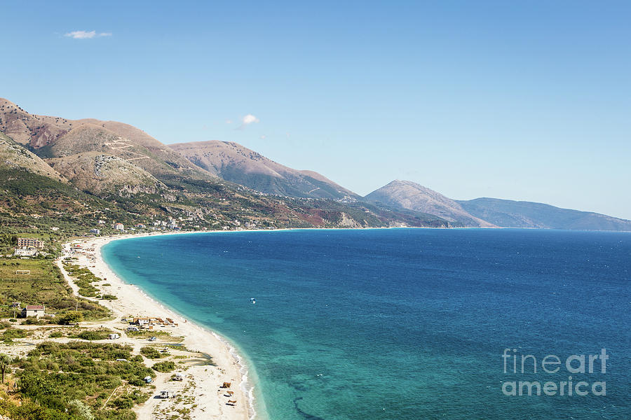 Albania adriatic coast Photograph by Didier Marti