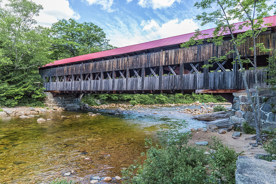 Albany Covered Bridge Albany New Hampshire Photograph by Brian MacLean