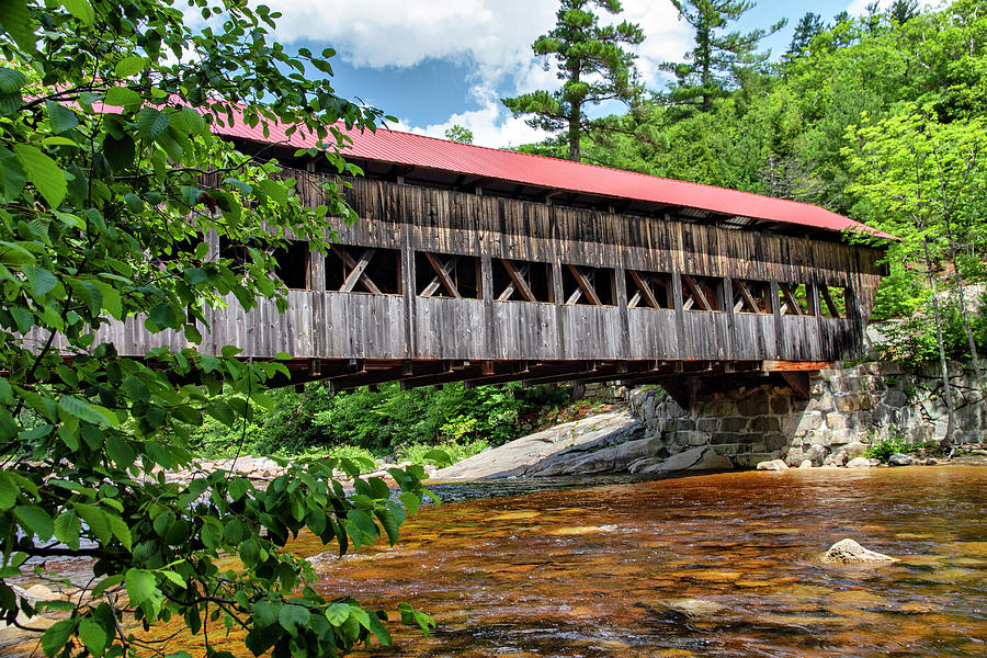 Albany Covered Bridge  Photograph by Betty Pauwels