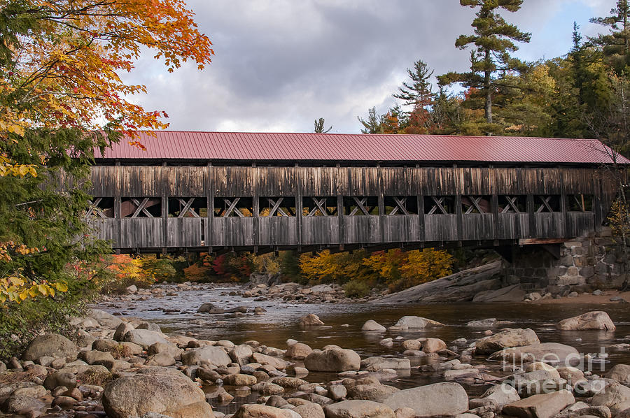 Albany Covered Bridge Photograph by Bob Phillips