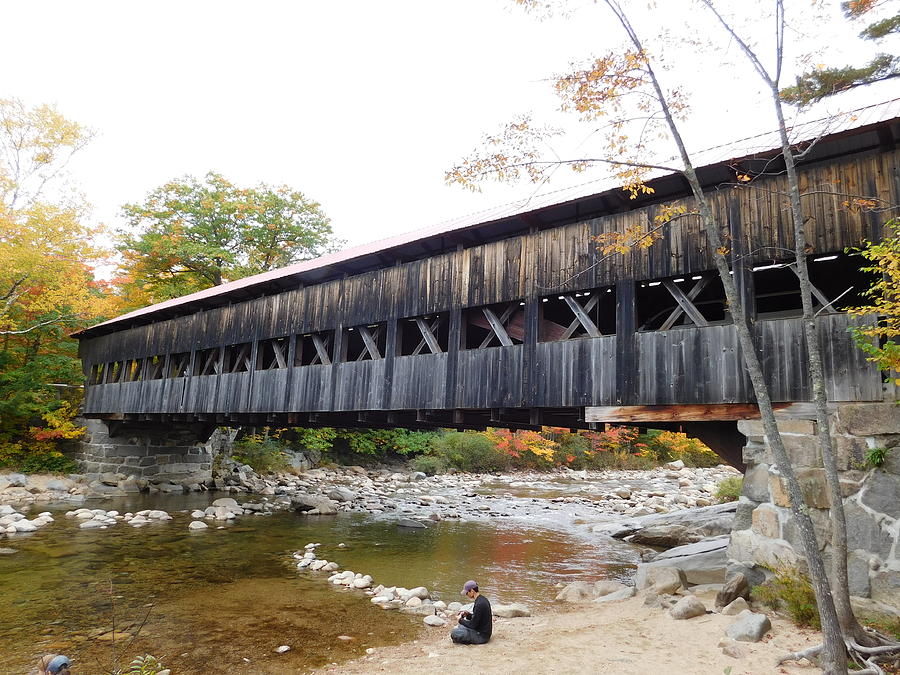Albany Covered Bridge Photograph by Catherine Gagne
