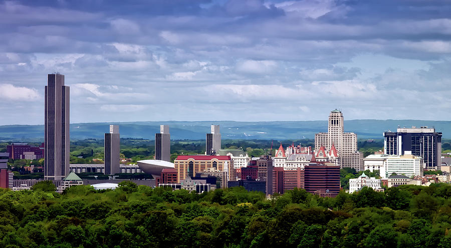 Albany New York Skyline Photograph by Mountain Dreams - Fine Art America