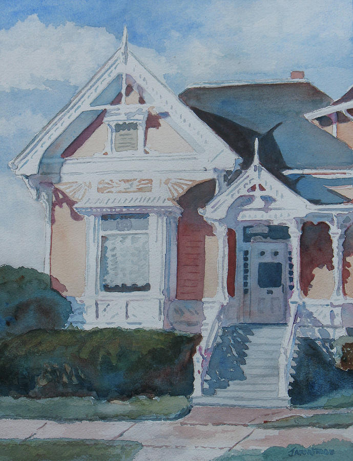 Albany Painted Lady Painting by Jenny Armitage