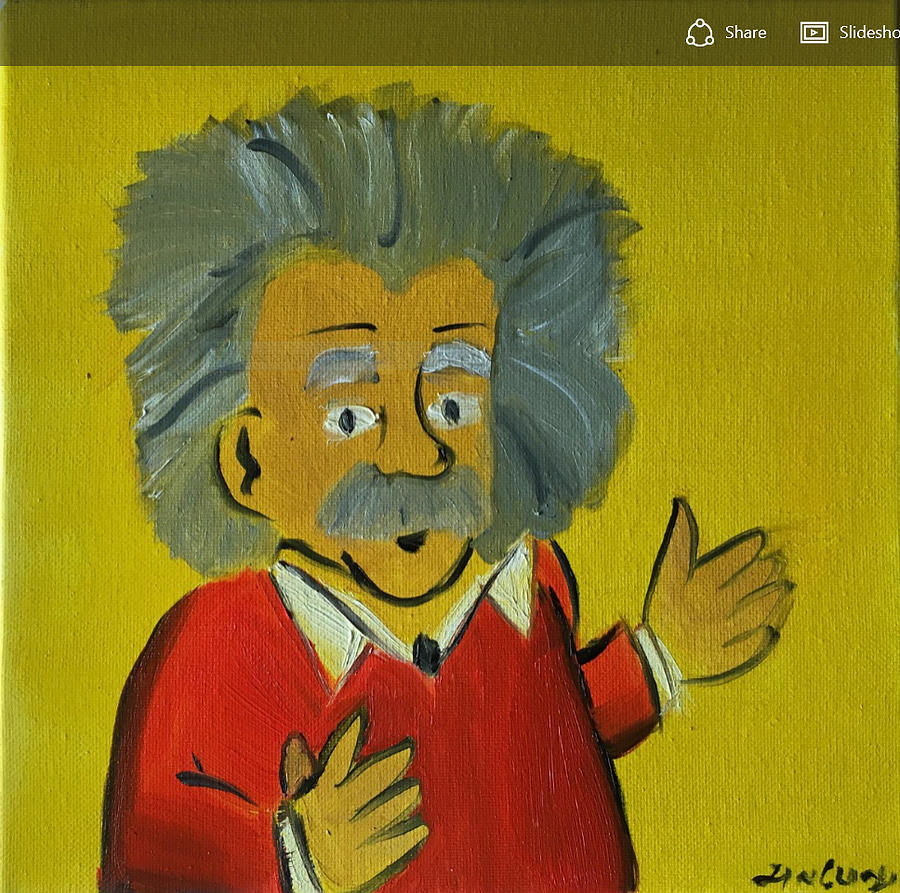 Albert Einstein Painting - Albert Einstein by Ramya Sundararajan Albert Einstein Painting - Albert Einstein by Ramya Sundararajan