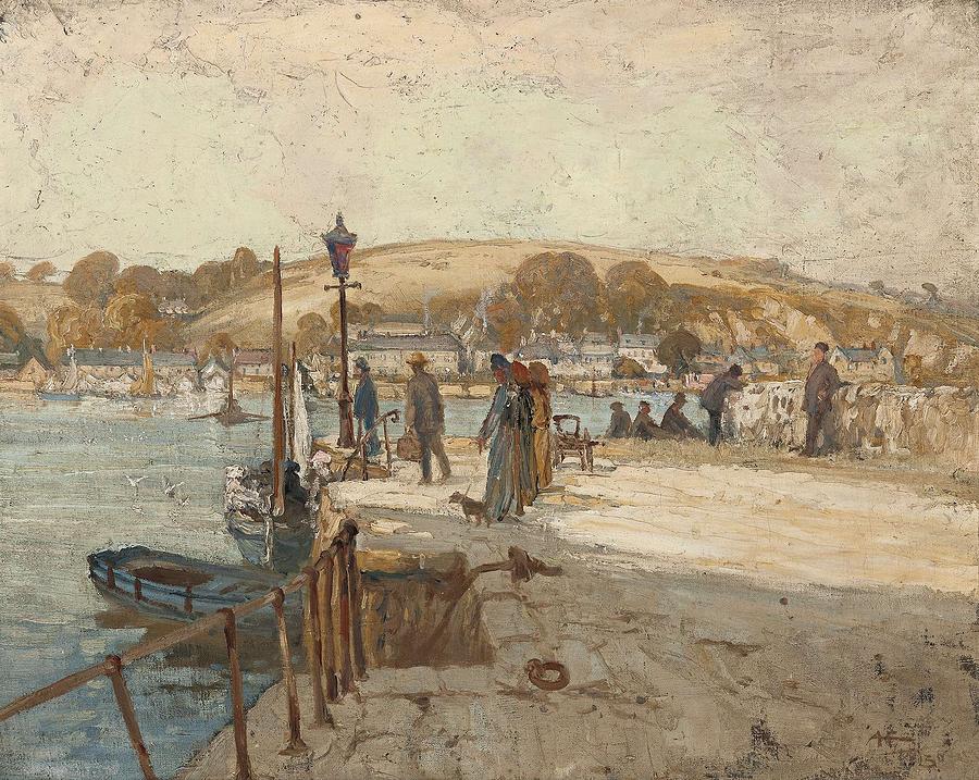 Albert Henry Fullwood, The Port Of Flushing, 1913 Painting