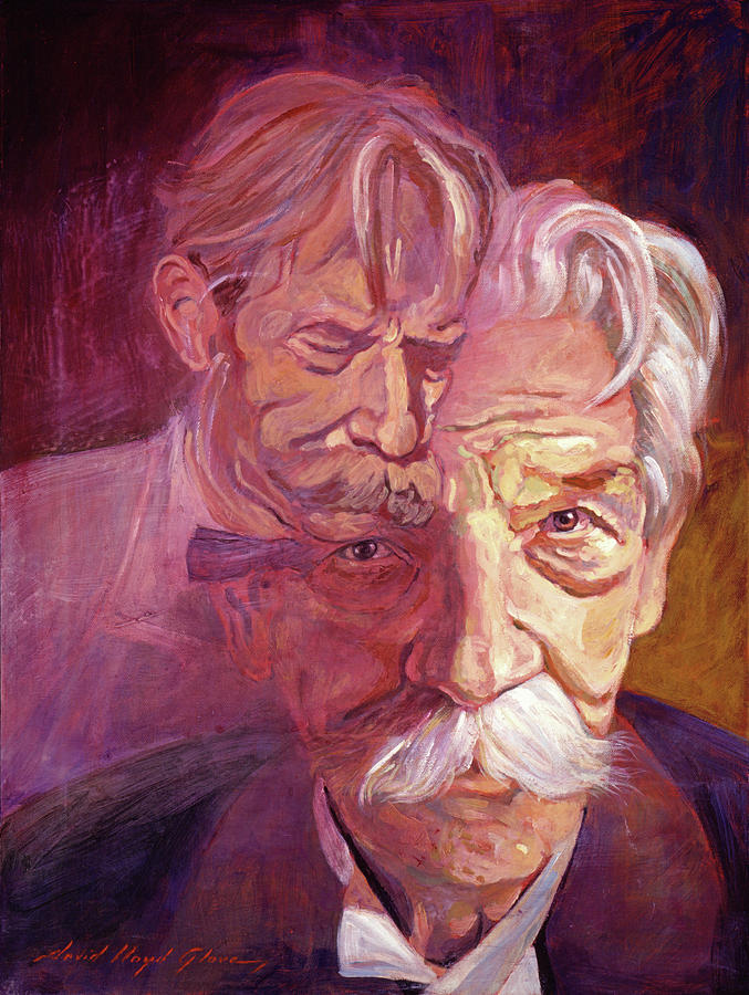 Albert Schweitzer Portrait Painting