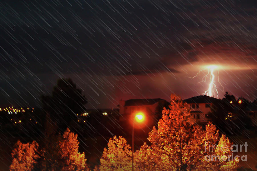 Alberta Lightning X Photograph by Al Bourassa