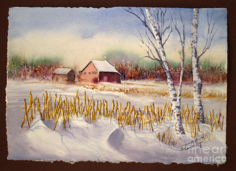Alberta Winter Painting