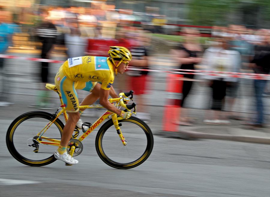 Alberto Contador speed by Odd Jeppesen Alberto Contador speed by Odd Jeppesen