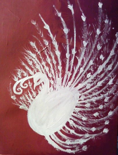 Albino Beauty Mixed Media by Ericka Ramos Albino Beauty Mixed Media by Ericka Ramos