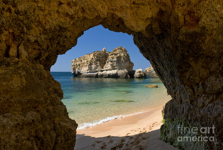 Albufeira Cave 2 Photograph by Mikehoward Photography