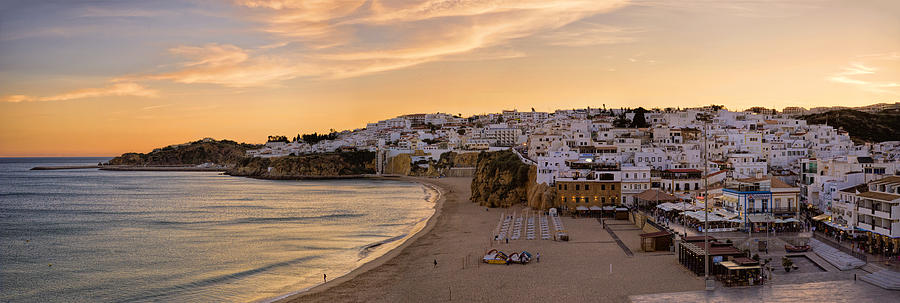 Albufeira sunset 2 Photograph by Mikehoward Photography