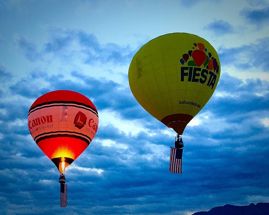 Albuquerque Balloon Festival Photograph by Anne Sands