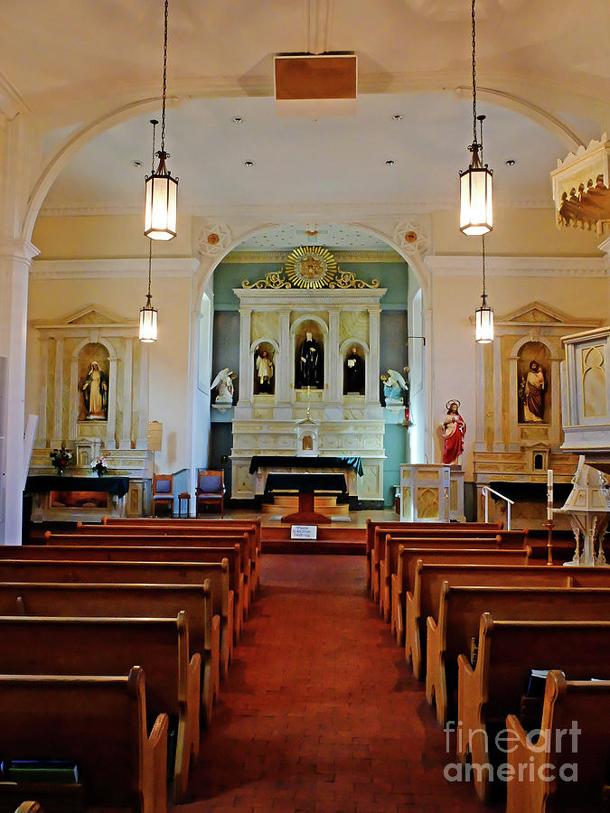 Albuquerque Church Interior Photograph by Stephen Whalen