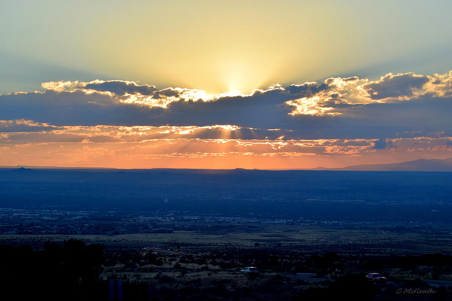 Albuquerque Sunset Photograph