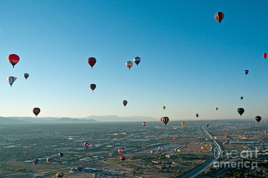 Albuquerque View Photograph by Jim Chamberlain