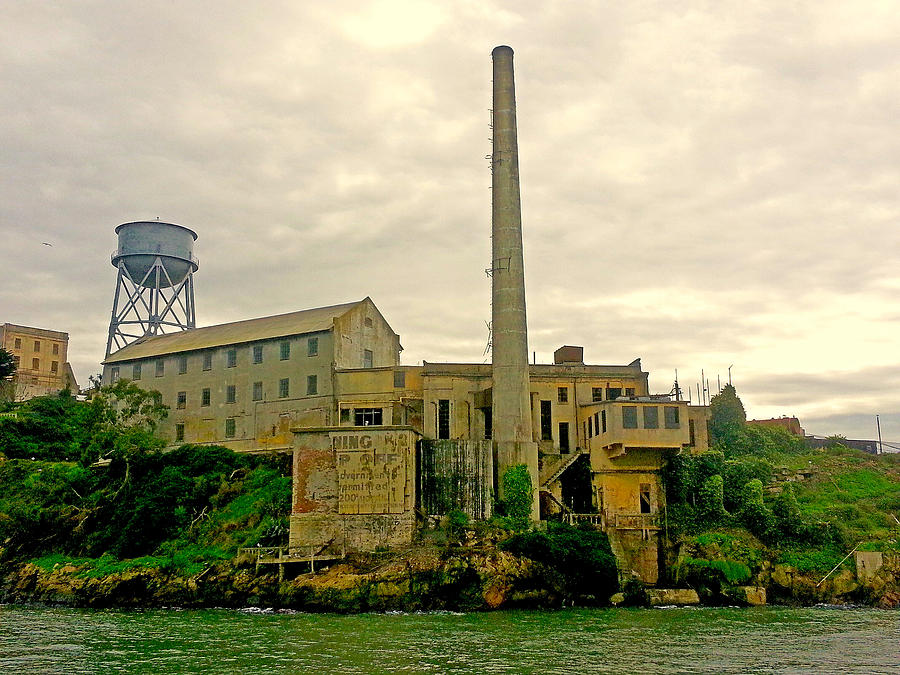 Alcatraz from the West Photograph by Robert Meyers-Lussier
