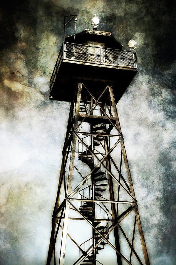 Alcatraz Island Guard Watchtower  Photograph by Jennifer Rondinelli Reilly - Fine Art Photography