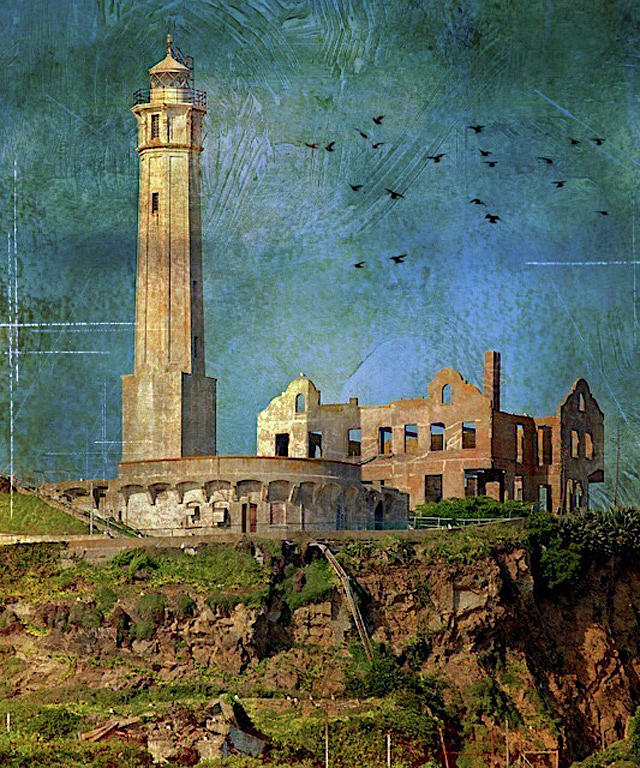 Alcatraz Lighthouse Photograph by Caroline Stella
