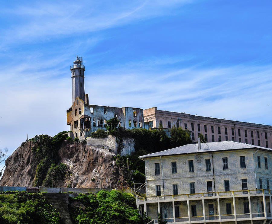 Alcatraz Lighthouse Photograph