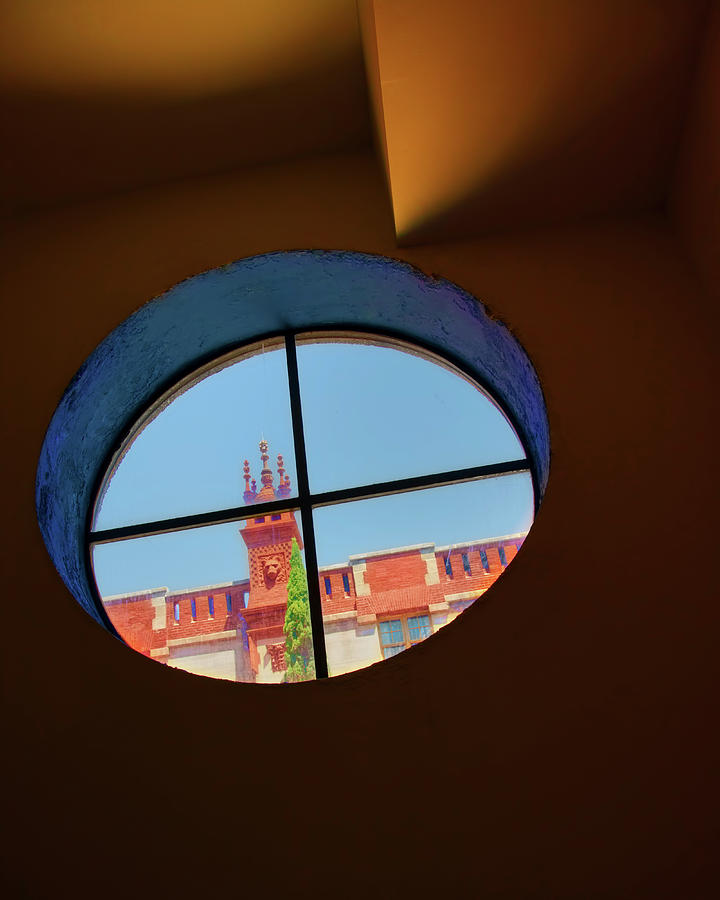 Alcazar Architecture Through the Window Photograph by Mitch Spence