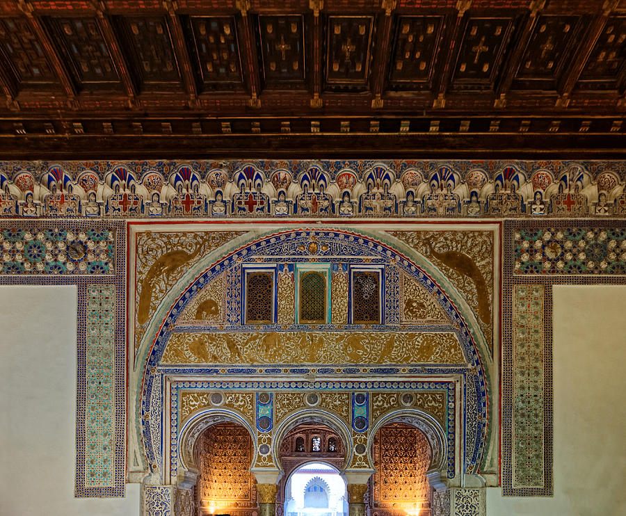 Alcazar de Sevilla Archway Photograph by Adam Rainoff