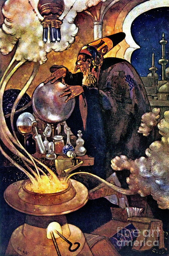 Alchemist 1912 Photograph by Padre Art