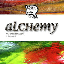 ALCHEMY Logo Painting by Dar Freeland