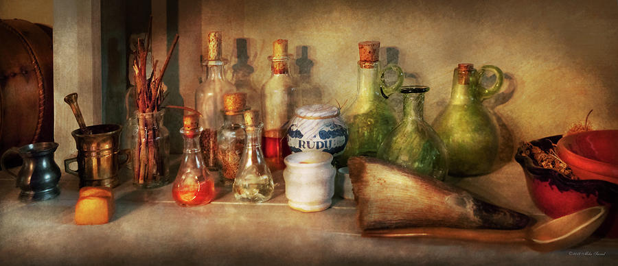 Alchemy - The home alchemist Photograph by Mike Savad