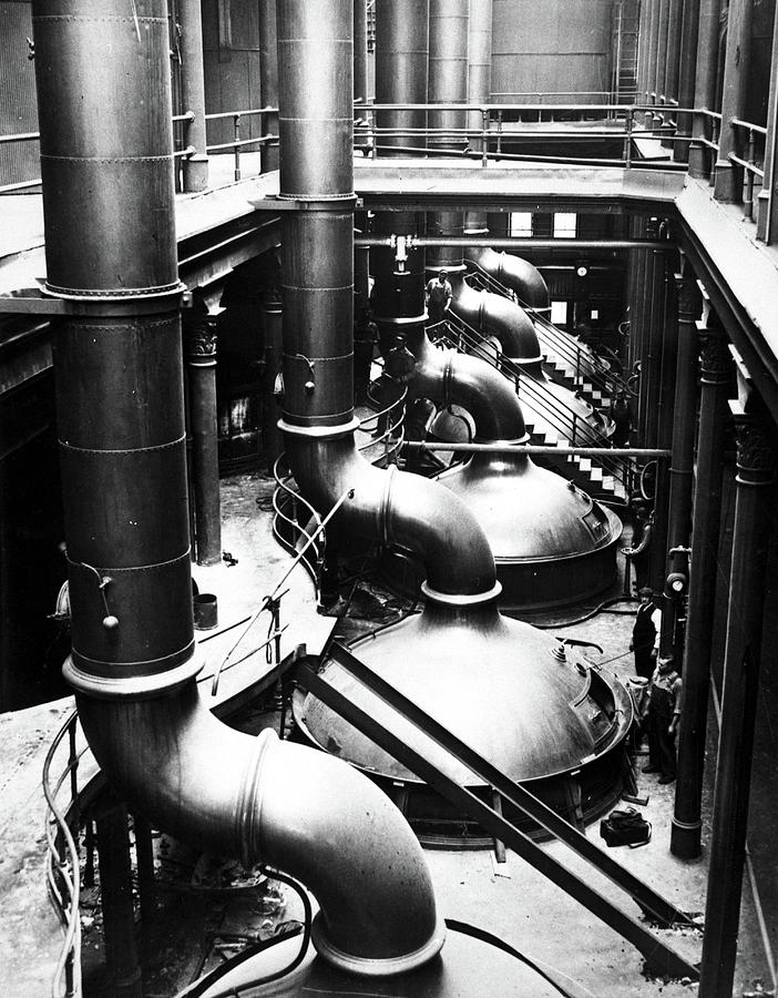Alcohol Distillery Photograph by Vintage Pix