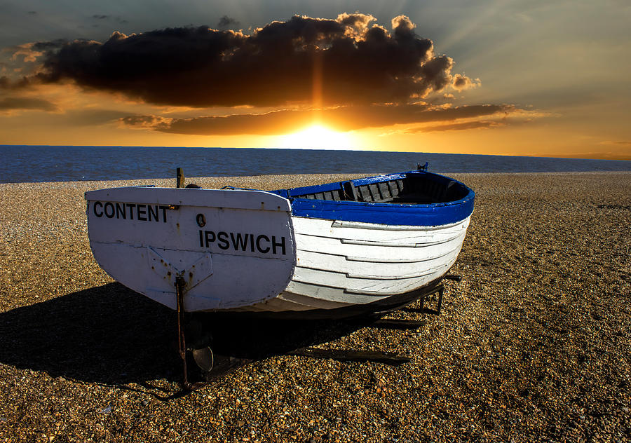Beach Photograph - Aldeburgh Beach by Martin Newman