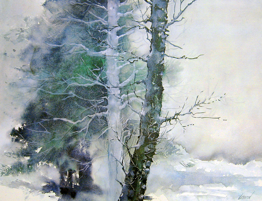 Alders and Cedar Painting by Dale  Witherow