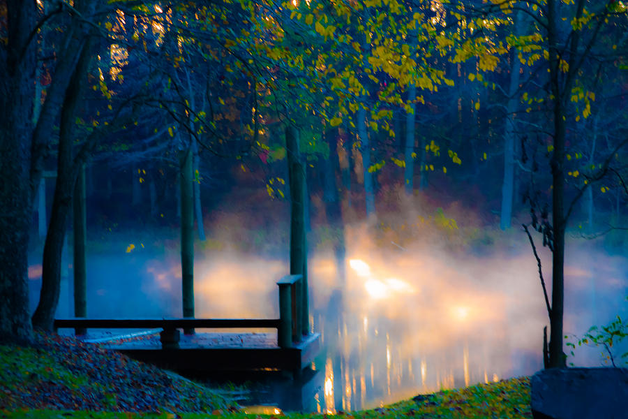 Fall Photograph - Aldred Pond by Carlee Ojeda