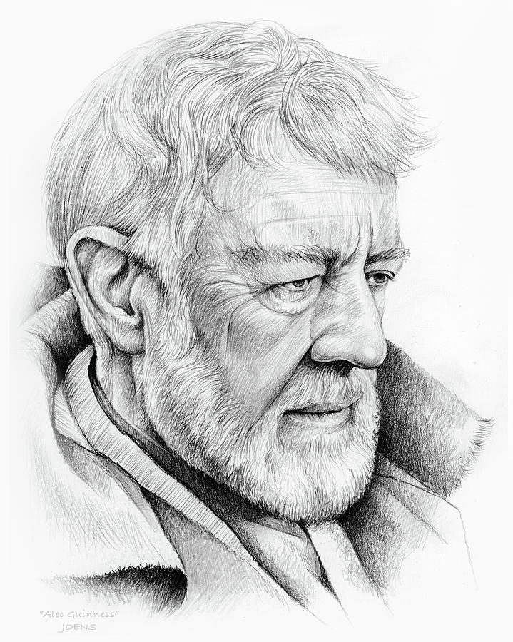 Alec Guinness Drawing