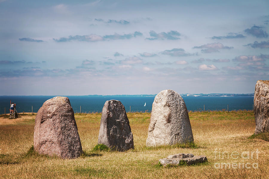 Ales megalithic standing stones Photograph by Sophie McAulay