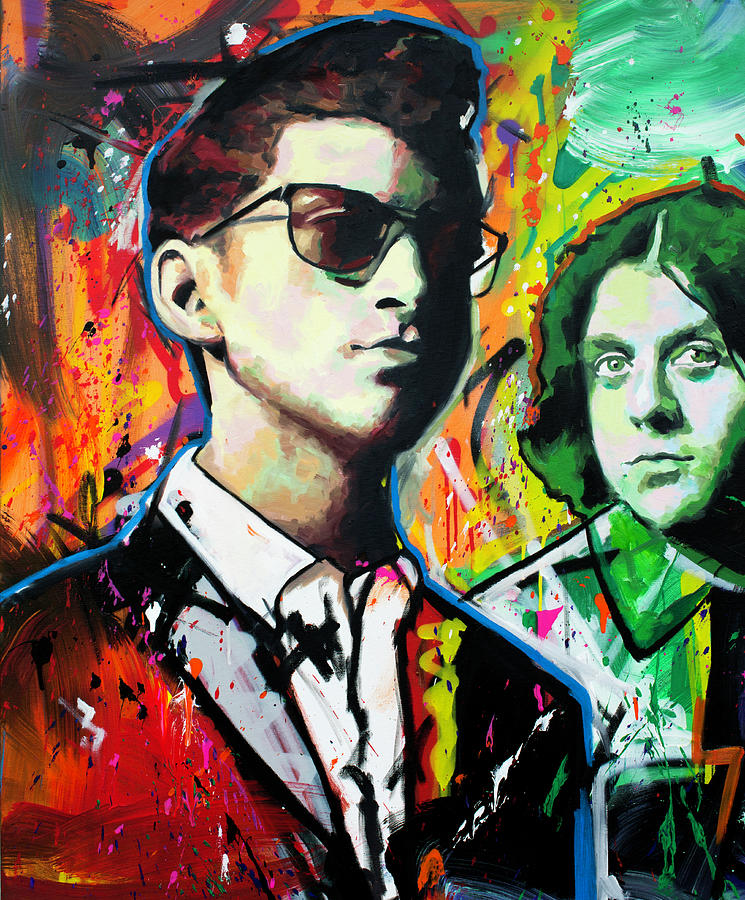Music Painting - Alex Turner by Richard Day