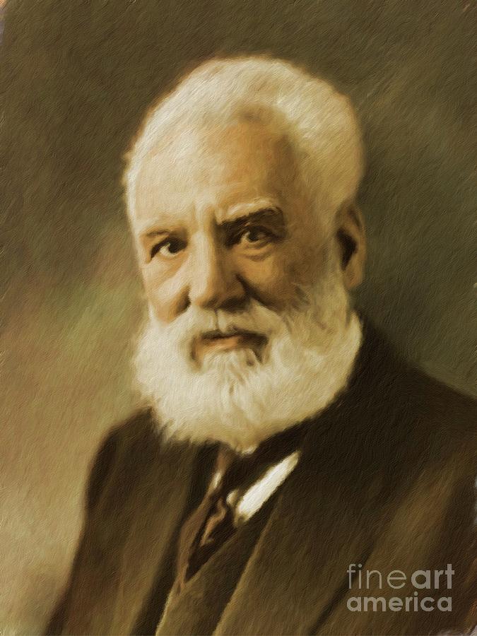 Alexander Graham Bell, Inventor Painting