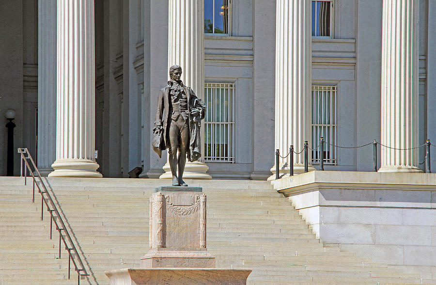 Alexander Hamilton At The Treasury Department Photograph by Cora Wandel
