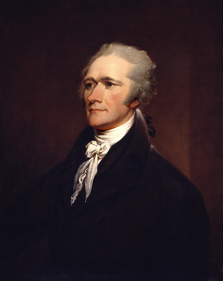 Alexander Hamilton By John Trumbull Painting by War Is Hell Store
