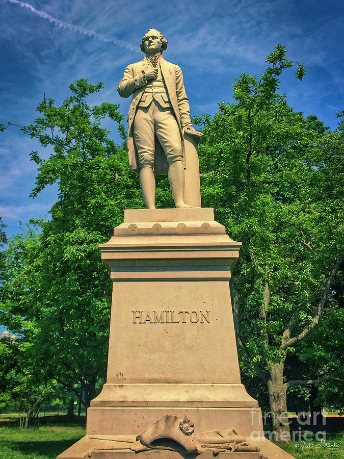 Alexander Hamilton Statue #1 Photograph